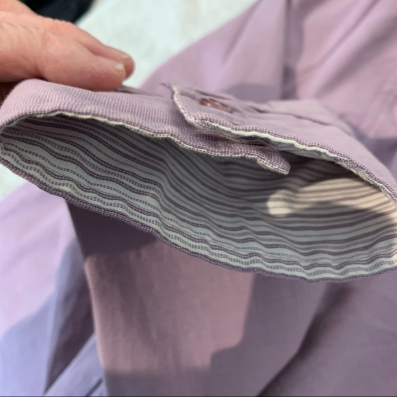 Blouse with pinstripe detailing on inner cuff - Picture 9 of 13